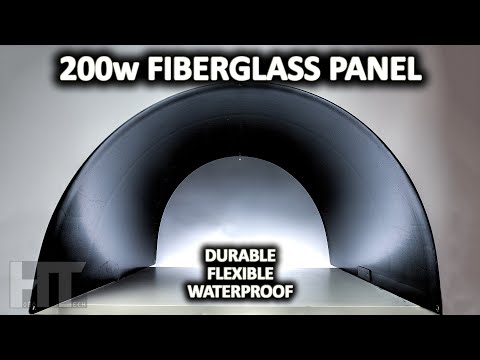 BougeRV ARCH 200w Flexible Fiberglass Solar Panel Review