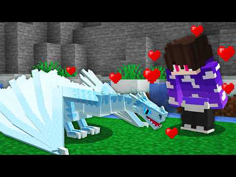 MEU BEBÊ DRAGÃO NASCEU NO MINECRAFT - Ice and Fire