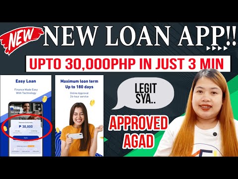 NEW LOAN APP!! APPROVED AGAD!! 💵 UPT0 30,000PHP IN JUST 3 MINUTES...WATCH THIS..