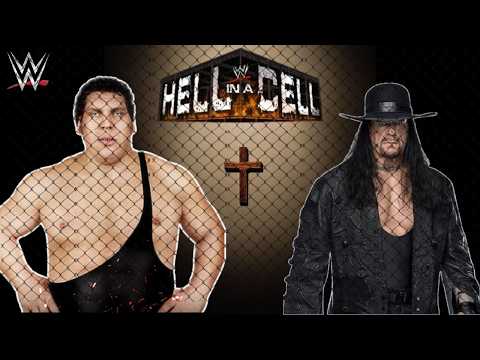 "Extreme Rules" Match | Andre The Giant vs. The Undertaker | WWE Hell In A Cell