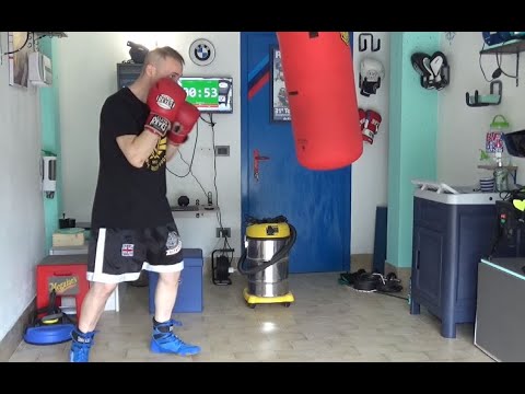 Heavy Bag exercise to increase stamina (BEGINNER LEVEL)