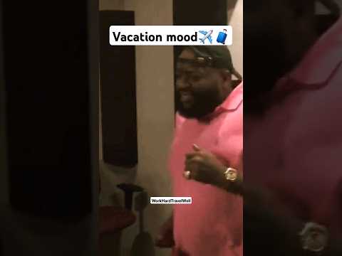 vacation mood ✈️  rick ross dancing meme emote