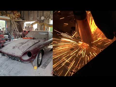 NISSAN Fairlady Z S30 Restoration Pt.3 [Welding the Trunk's Corroded Parts] - Restore & Renew