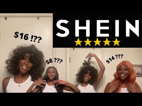 TRYING CHEAP SYNTHETIC WIGS FROM SHEIN FOR UNDER $20!? | SHEIN TRY-ON HAUL | IMANIJALEAH