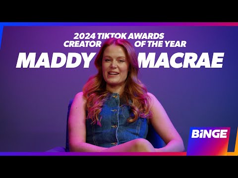 The actress turned TikTok superstar Maddy Macrae | TikTok Awards Nominees | BINGE