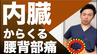 内臓からくる腰背部痛