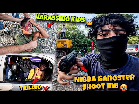 NIBBA GANG ATTACK ON 4 KIDS 😰 |Harrasing Kids 😓 | MUST WATCH