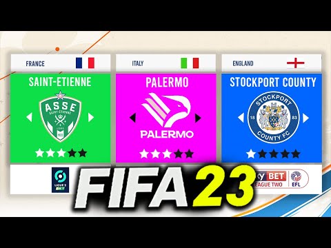 10 TEAMS YOU MUST USE IN FIFA 23 CAREER MODE