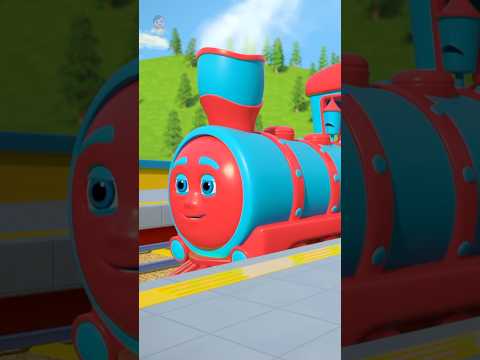 Wheels on the Train #shorts #viral #trending #ytshorts #explore #transport #cartoon