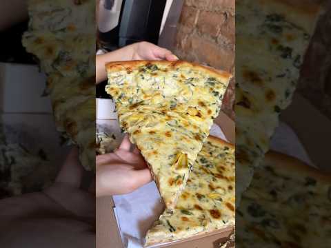 You can never go wrong with the ARTICHOKE PIZZA from Artichoke Basille’s Pizza in NYC!  #DEVOURPOWER