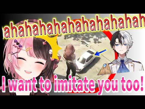 【ENG SUB】Hinano laughs hysterically at the sight of Kamito.【vspo /tachibanahinano/kamito/oreapo 】