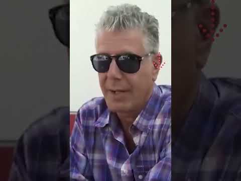 Anthony Bourdain Loved In N Out #shorts #anthonybourdain