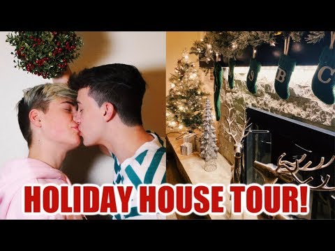 HOLLIDAY HOUSE TOUR! Jake Warden!