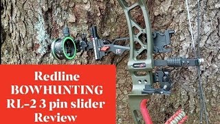 Redline Bowhunting RL-2 3 pin slider review!