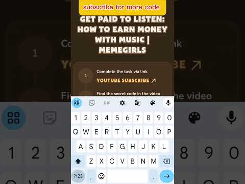 Get paid to listen: How to earn money with music| meme girls #memefivideocode #memcoin #memefi