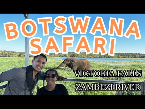 Botswana Wildlife Safari 2023 | Victoria Falls in Zimbabwe and Zambia!