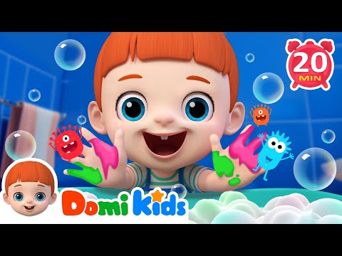 Wash Your Hands Song | Good Habits Songs & MORE | Domi Kids Nursery Rhymes & Kids Songs