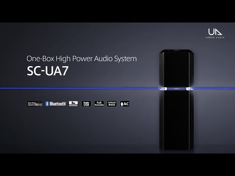 Panasonic One-Box High Power Audio System SC-UA7 (For GS, GW, E, EE)