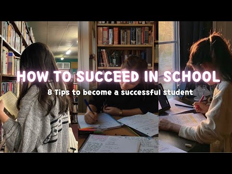 HOW TO SUCCEED IN SCHOOL📚💯 | 8 Tips to become SUCCESSFUL STUDENT