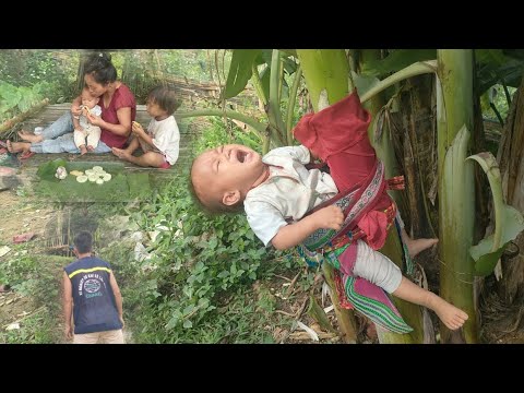 Full video: 15 days living in the forest, what did the mother and her children do to make a living