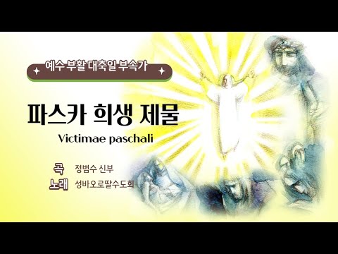 🌞알렐루야! 부활을 축하합니다 🎉 주님부활대축일부속가 | 파스카 희생제물(Victimae Paschali) | 정범수 신부 | 바오로딸수녀들의 노래