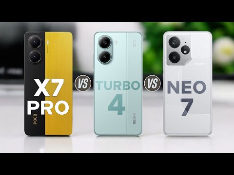 Poco X7 Pro Vs Redmi Turbo 4 Vs Realme Neo 7