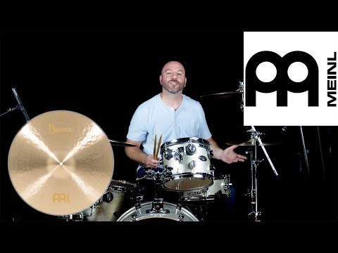 Meinl Byzance 18-Inch Jazz Thin Crash Cymbal Demo