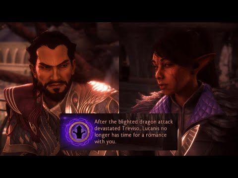 Lucanis Lock Out Romance | Lucanis and Viago blame Antivan Crow Rook - Dragon Age: The Veilguard