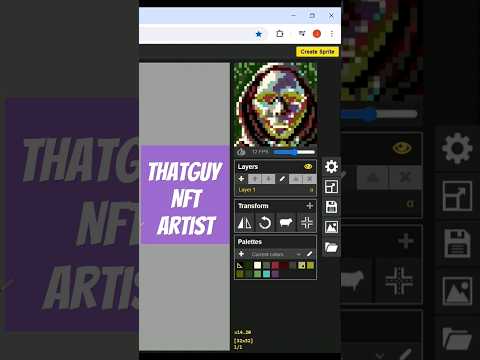 Latest Time-lapse #satoshi #pixelart #shortvideo #nftart #crypto