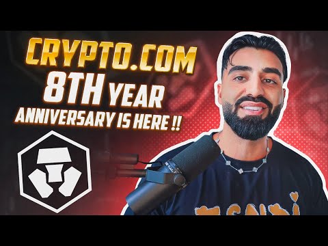 CRYPTO.COM 8TH YEAR ANNIVERSARY IS HERE!! | COMPLETE MISSIONS ON THE APP AND EARN!