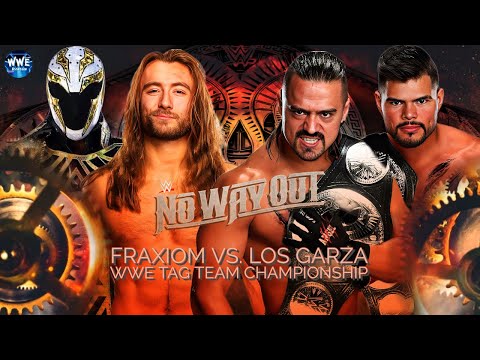 WWE 2K24 NO WAY OUT; FRAXIOM VS. LOS GARZA FOR THE WWE TAG TEAM CHAMPIONSHIP!!!