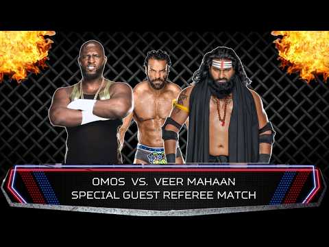 Extreme Rules Match | Omos vs. Veer Mahaan | WWE Live 2024