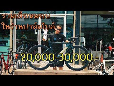 รวมรถจักรยานเสือหมอบราคาสุดคุ้มในร้านปาล์มไบค์ ราคาตั้งแต่ 20,000-30,000.-