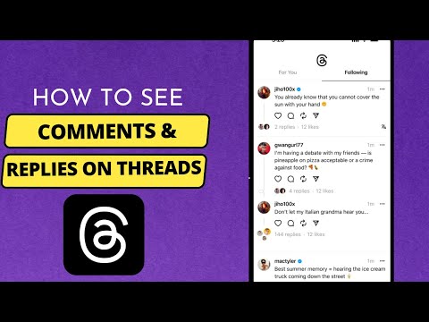 How to See All Comments & Replies on Threads