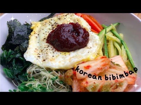 how to make bibimbap // 비빔밥