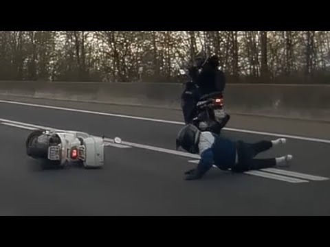 ORIGINAL Dramatic Biker Crash 2024