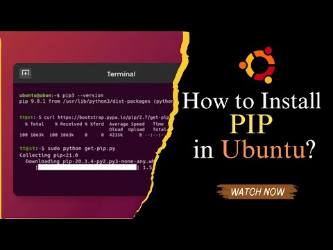 How to install PIP in Ubuntu?