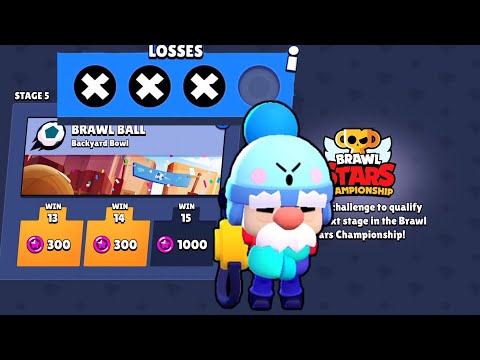 Brawl Stars 15 Wins Challenge (Gale) with Randoms | SHAvibe