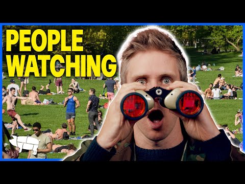 If People Watching was like Bird Watching...