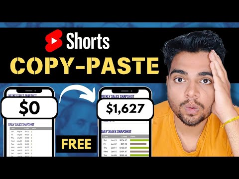 How To Make $4,000/Month Copy Pasting YouTube Shorts 2024 | In Hindi