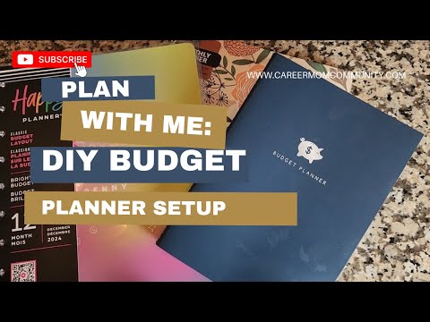 DIY Monthly Budget Planner Setup| Simple Budget Setup