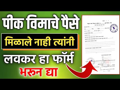 Crop Insurance 2023 || pik vima update || pik vima update 2023 || pik vima paise kadhi milnar