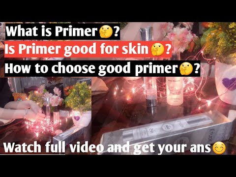 How to buy "good primer"from Local Market | is primer is really important for your skin?watch video