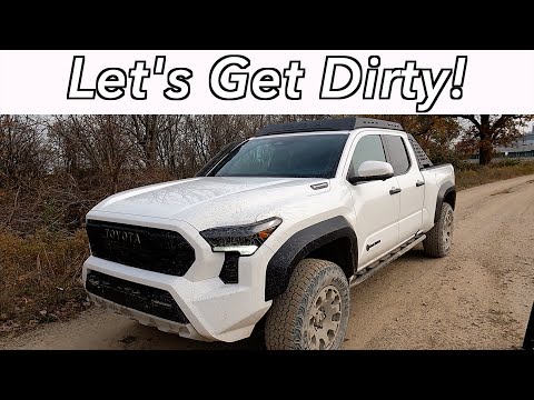 2024 Toyota Tacoma Trailhunter Off-Road Test: How Well Does It Handle an Off Road Course?