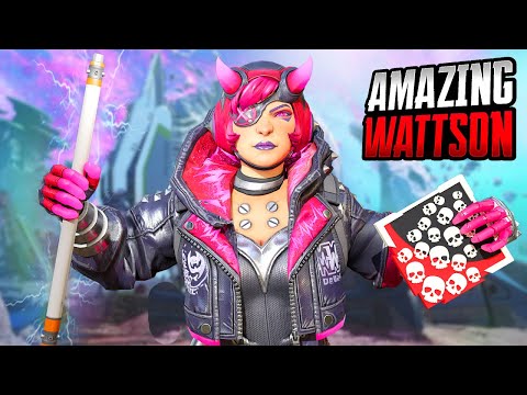 AMAZING WATTSON 24 KILLS & 6200 DAMAGE (Apex Legends Gameplay)