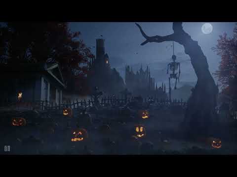 🎃 Hallloween Ambience 2023 | Pumpkins Skeletons and Zombies | Happy Halloween 🎃