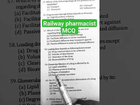 railway pharmacist MCQ #pharmacy #pharmacist #youtube #study #neet #upsc #gpat #shortfeed #shorts