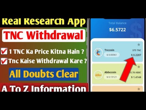 Free Crypto 🔥Real Research App Withdrawal Proof 👉77 Âpk