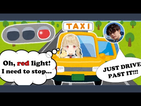 Toto Always Obeys Traffic Rules 【Kogara Toto, Ichinose Uruha | VSpo! VCR GTA ENG SUB】