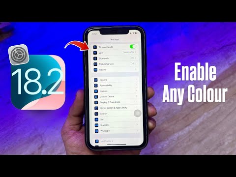 iOS 18.2 Tricks - Change Settings icon Colour - Enable Any Colour in Settings any iPhone